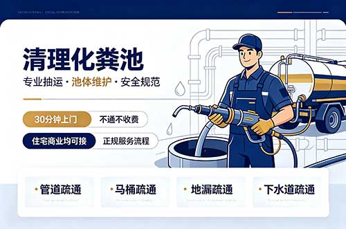 邓州清理化粪池